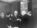Pēc teoloģijas kursu dievkalpojuma 31.01.1967.g. 