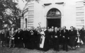 Mācītāja amatā ievešana. Katlakalnā 1955.g. rudenī