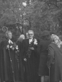 Māc. Dorbes ordinācija Katlakalna baznīcā 1973 Pa kreisi arhib. J. Matulis (A.V.)