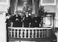 Katlakalna baznīcā Pļaujas svētkos1974.g.Baznīcas 180 g. jubileja (A.V.)