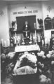 1969.g. oktobrī   Bēres māc. Romanam Vanagam. Izvadīšana no Mežaparka baznīcas