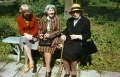 Maija Meldrāja, Elfrīda Švalbe, Otīlija Bobkovica (1.Mežaparka draudzes priekšniece, piedalījusies draudzes dibināšanā) 1970tie gadi