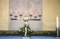 Olaines baznīcas altāris 2001.g. Ziemassvetkos